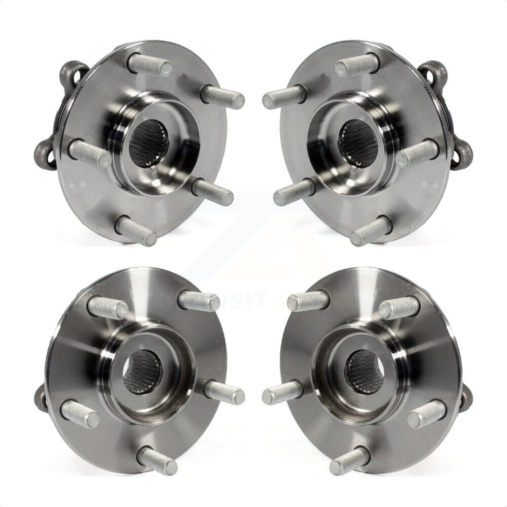 Front Rear Wheel Bearing & Hub Assembly Kit For Mazda CX-5 K70-101286