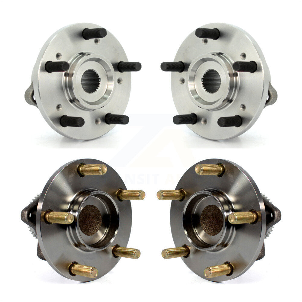 Front Rear Wheel Bearing & Hub Assembly Kit For Mitsubishi Galant Eclipse K70-101213