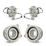 Front Rear Wheel Bearing & Hub Assembly Kit For Nissan Frontier Xterra Suzuki Equator K70-101292