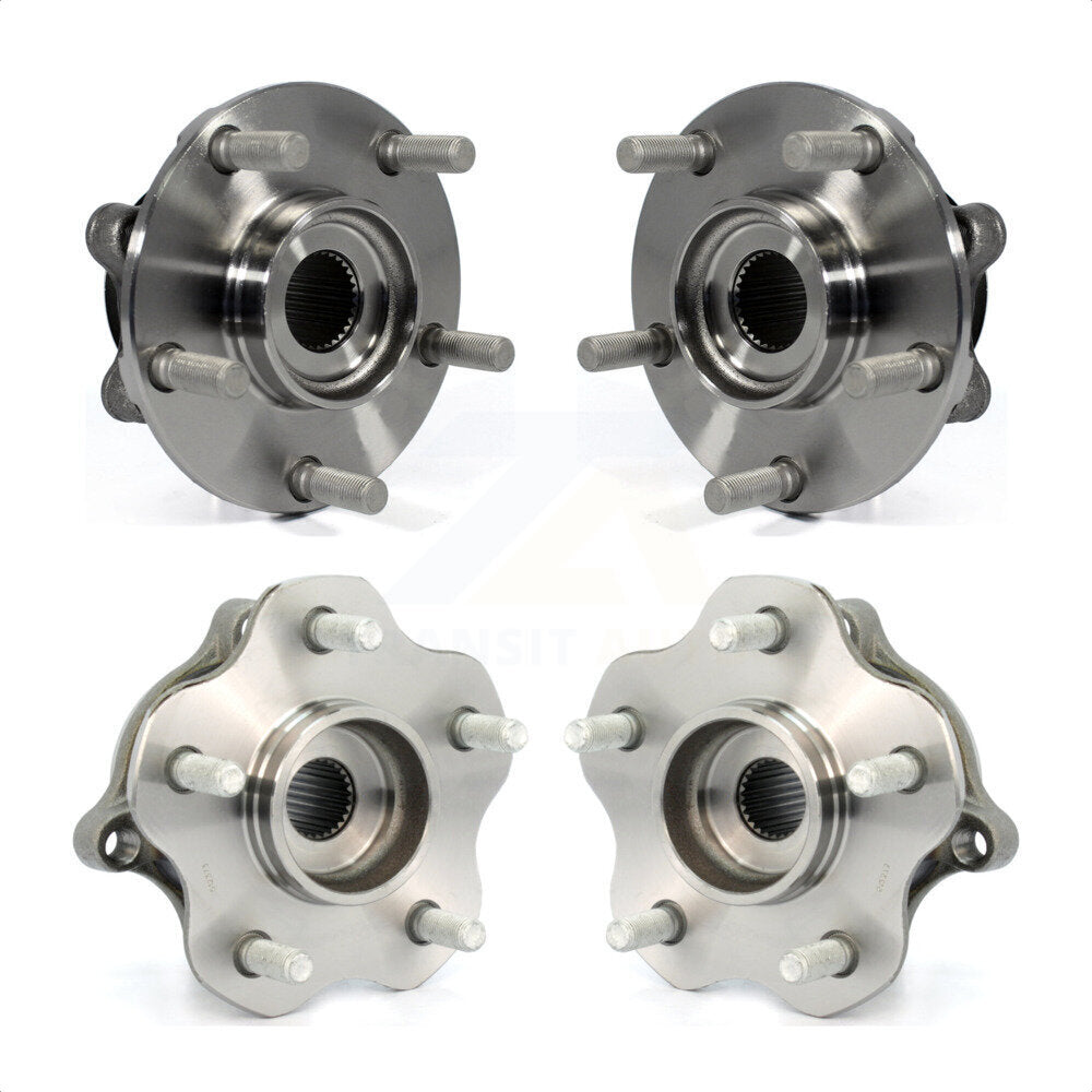 Front Rear Wheel Bearing & Hub Assembly Kit For Nissan Juke AWD K70-101284