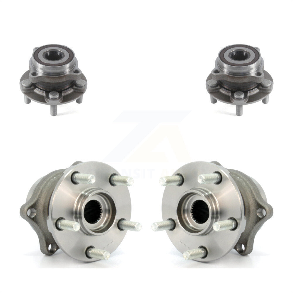 Front Rear Wheel Bearing & Hub Assembly Kit For Subaru Crosstrek K70-101469