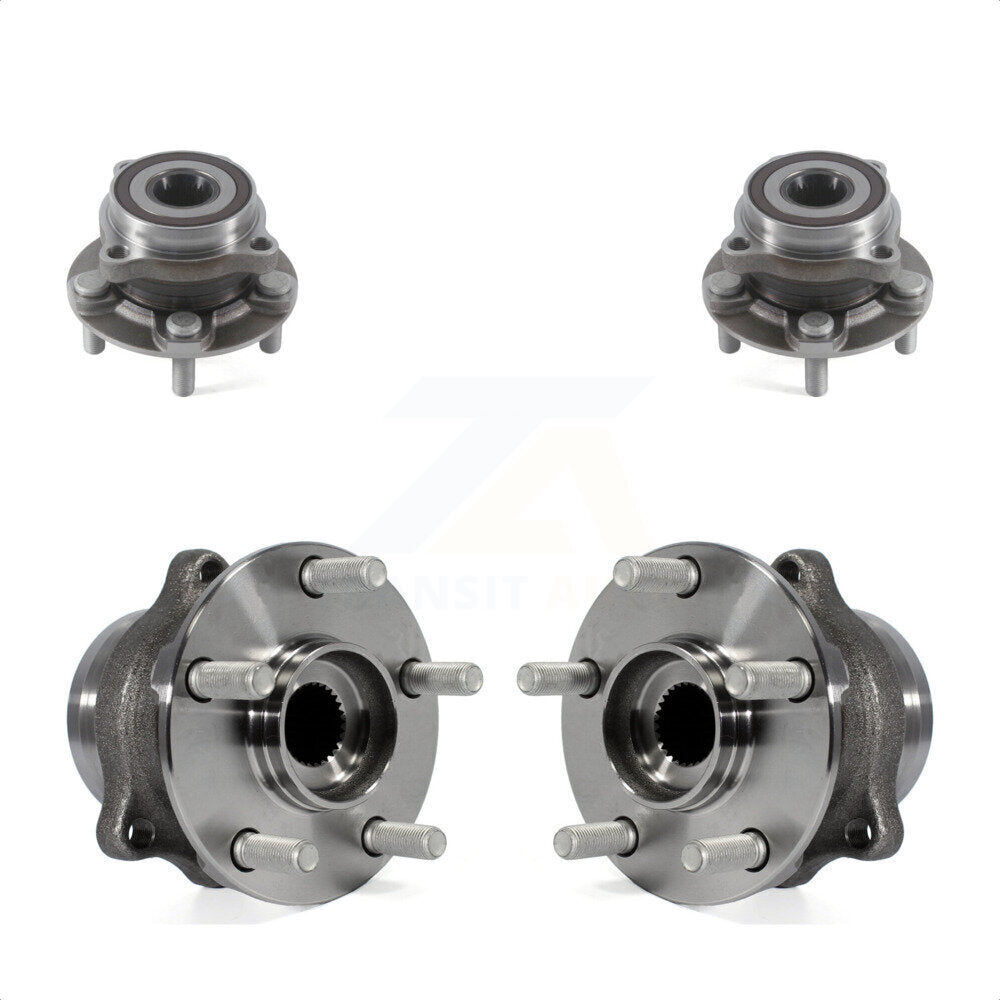 Front Rear Wheel Bearing & Hub Assembly Kit For Subaru Forester Crosstrek Impreza XV K70-101470