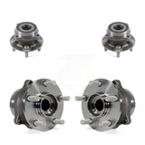 Front Rear Wheel Bearing & Hub Assembly Kit For Subaru Forester Crosstrek Impreza XV K70-101470