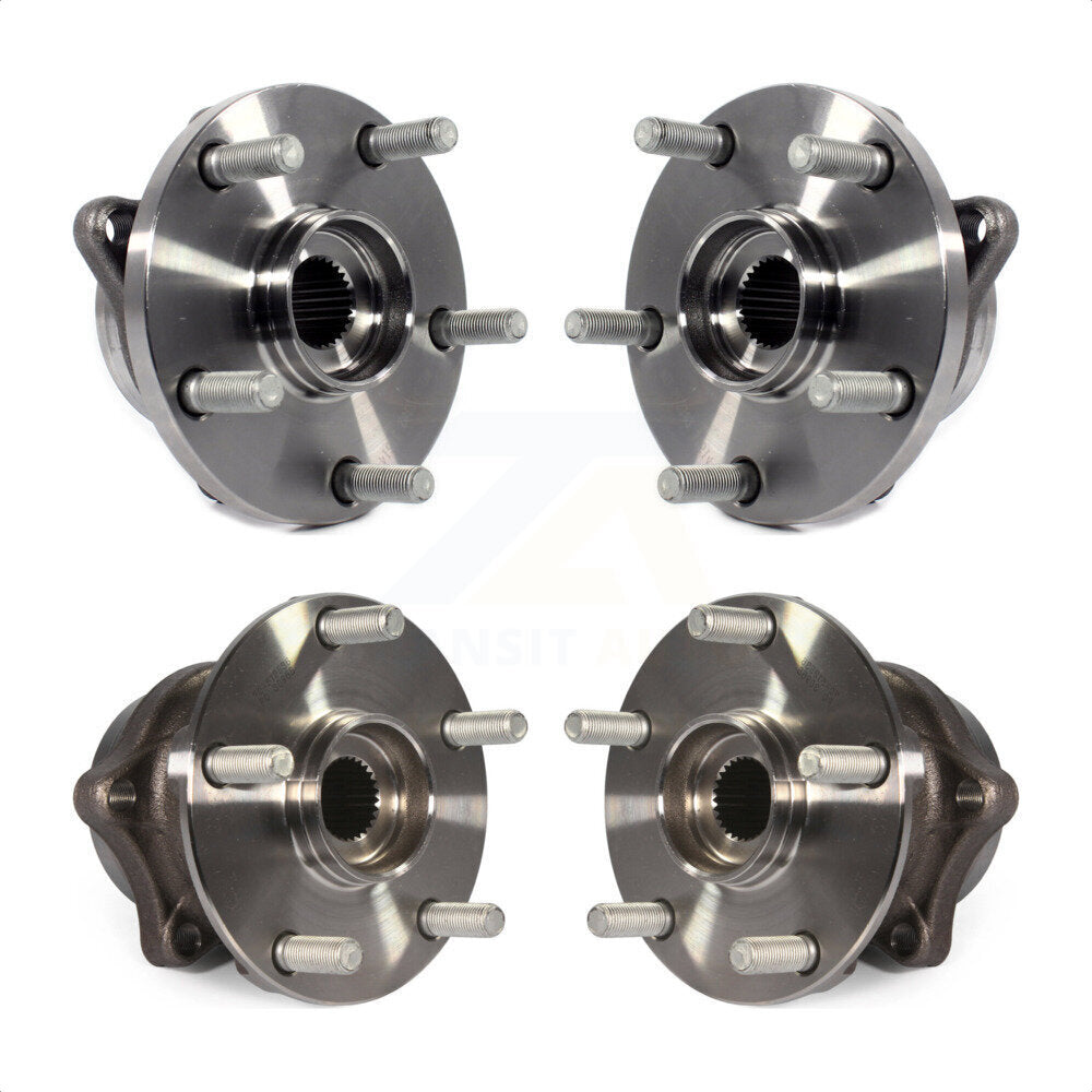 Front Rear Wheel Bearing & Hub Assembly Kit For Subaru Outback Legacy Forester Ascent K70-101358