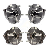 Front Rear Wheel Bearing & Hub Assembly Kit For Subaru Outback Legacy Forester Ascent K70-101358