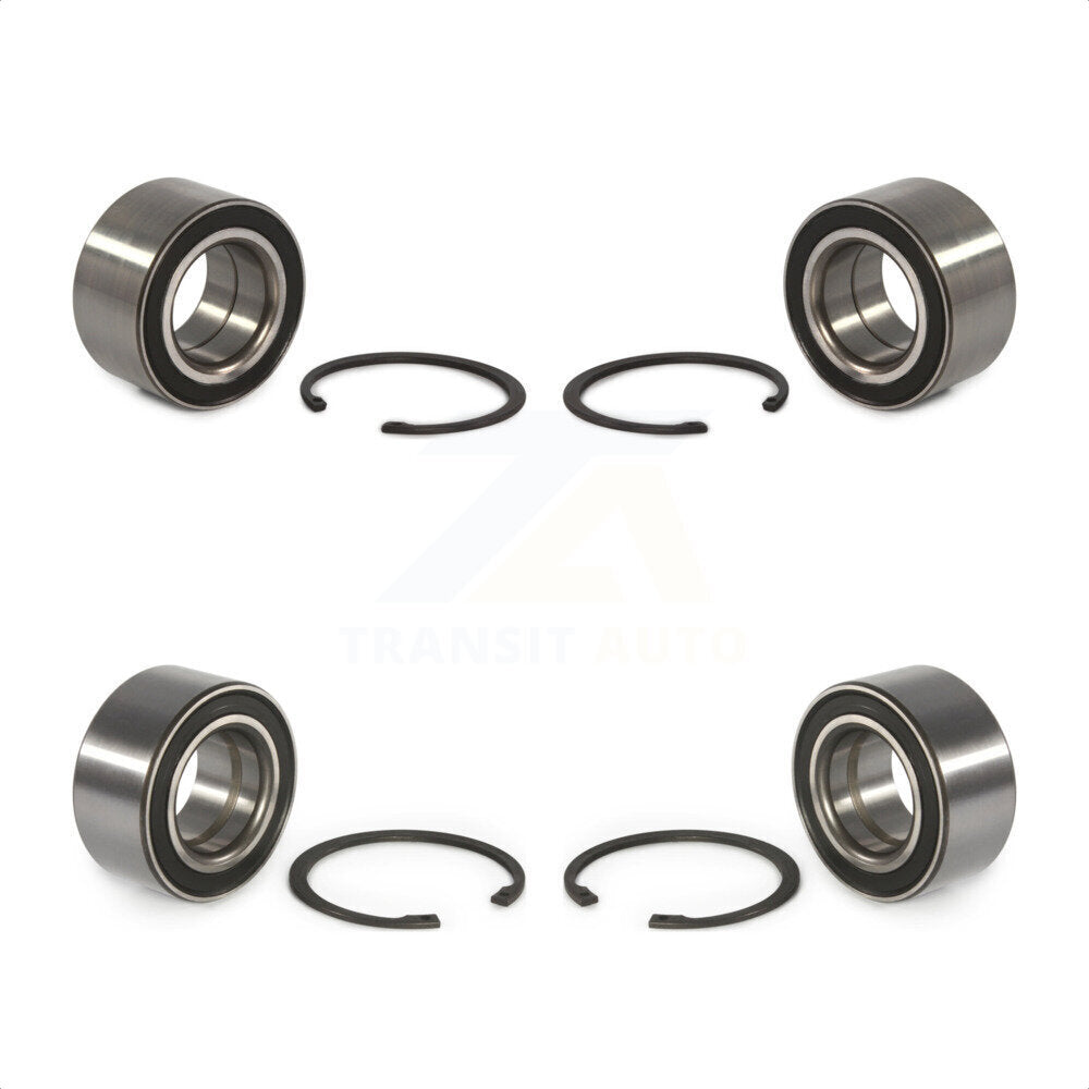 Front Rear Wheel Bearing Kit For 1992 Volkswagen Passat FWD K70-101129