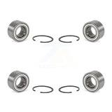 Front Rear Wheel Bearing Kit For 2001-2005 BMW 325i 325xi K70-101730
