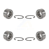 Front Rear Wheel Bearing Kit For 2002-2005 Land Rover Freelander K70-101718