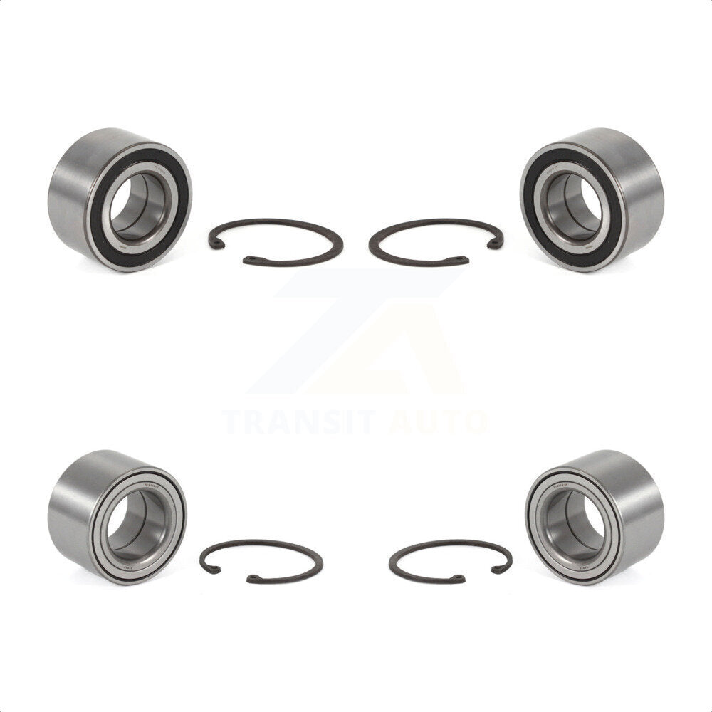 Front Rear Wheel Bearing Kit For 2003-2006 Mitsubishi Outlander AWD K70-101142