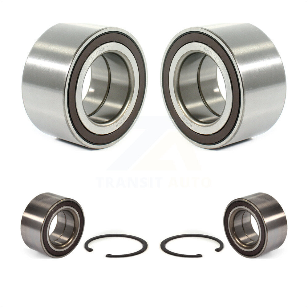 Front Rear Wheel Bearing Kit For 2006-2014 Honda Ridgeline K70-101443