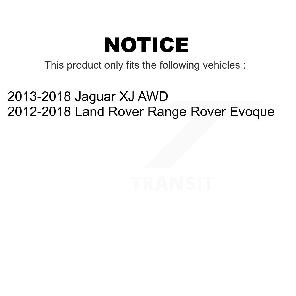 Front Rear Wheel Bearing Kit For Land Rover Range Evoque Jaguar XJ K70-101146