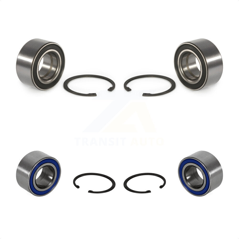 Front Rear Wheel Bearing Kit For Volkswagen Passat Audi A4 Quattro S4 A6 90 Coupe K70-101131