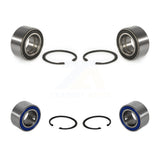 Front Rear Wheel Bearing Kit For Volkswagen Passat Audi A4 Quattro S4 A6 90 Coupe K70-101131