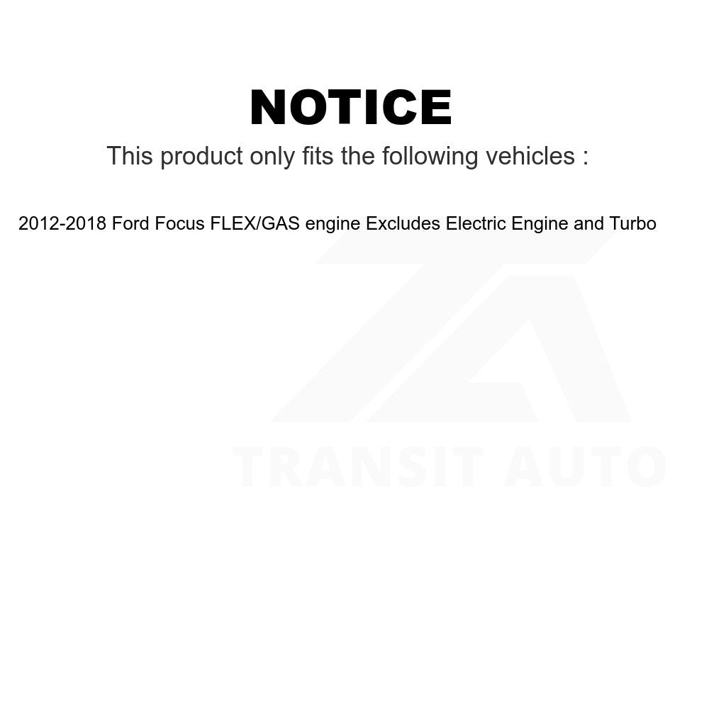 Front Right Suspension Strut Coil Spring Assembly 78A-11086 For 2012-2018 Ford Focus Excludes Electric Engine Turbo