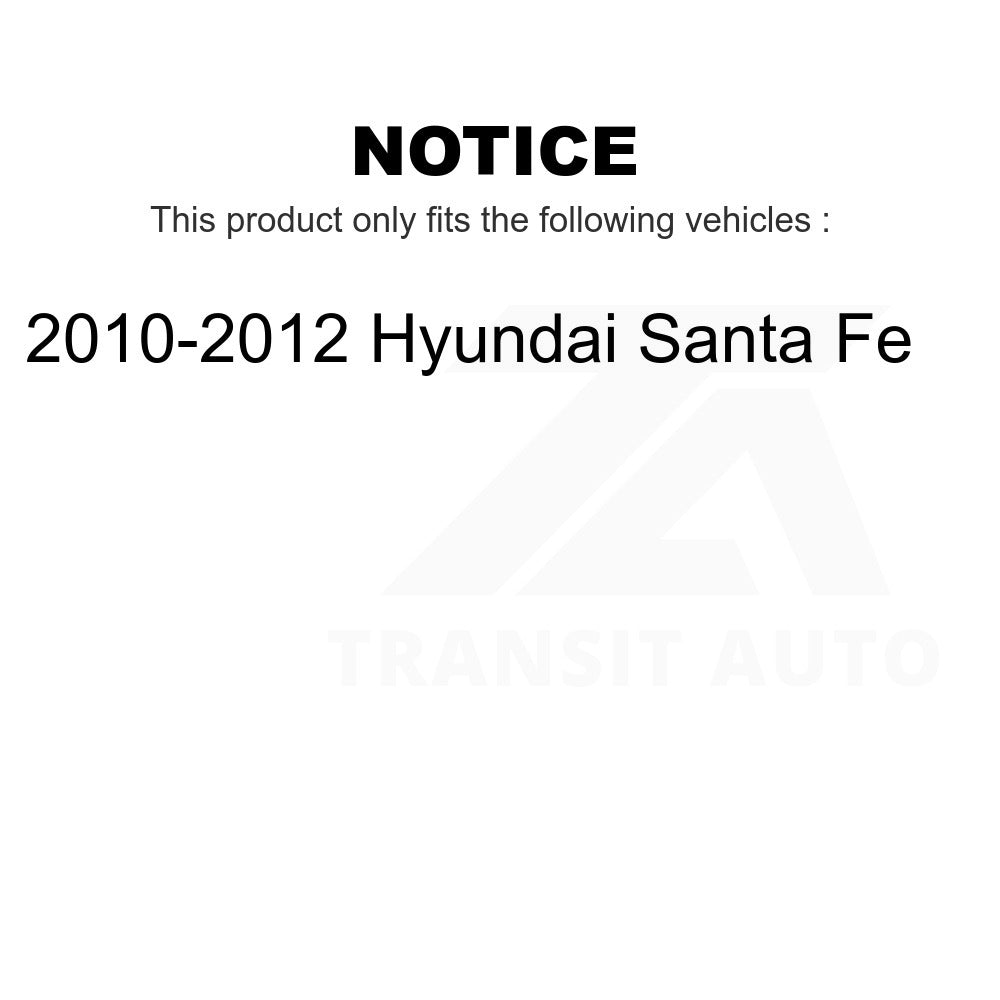 Front Right Suspension Strut Coil Spring Assembly 78A-11288 For 2010-2012 Hyundai Santa Fe