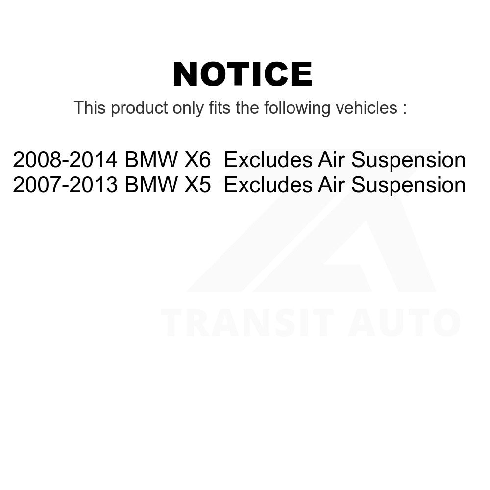 Front Right Suspension Strut Coil Spring Assembly 78A-11426 For BMW X5 X6 Excludes Air