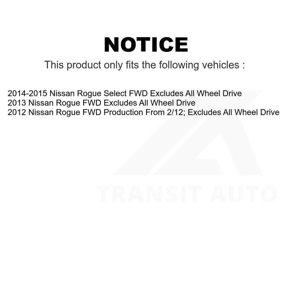 Front Right Suspension Strut Coil Spring Assembly 78A-11736 For Nissan Rogue Select FWD