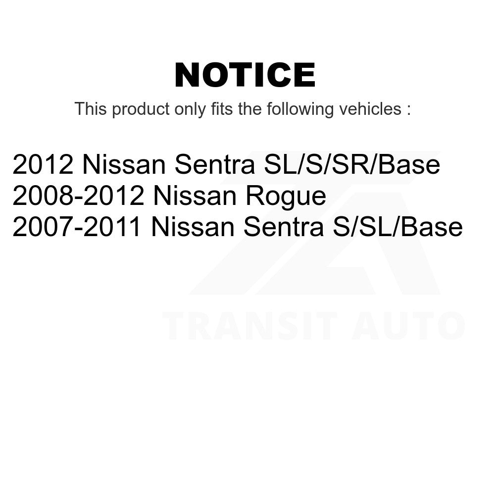 Front Right Suspension Strut Hardware Kit 73-908915 For Nissan Sentra Rogue