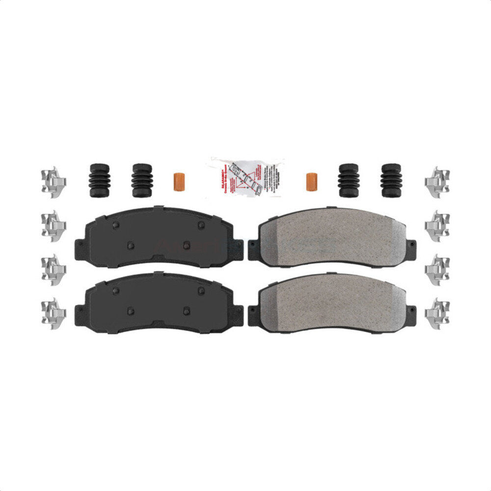 Front Semi-Metallic Disc Brake Pads NWF-ASD1069 For Ford F-250 Super Duty F-350 F-450