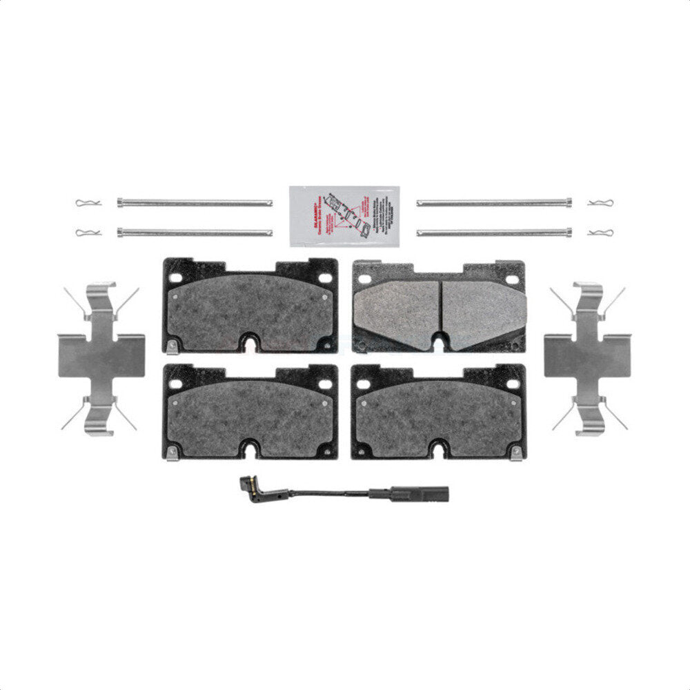 Front Semi-Metallic Disc Brake Pads NWF-ASD2173 For Chevrolet Silverado 1500 GMC Sierra Cadillac Tahoe Yukon Escalade Suburban XL ESV LTD Limited