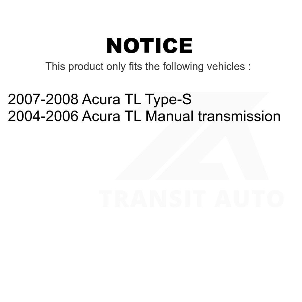 Front Semi-Metallic Disc Brake Pads NWF-PRM1049 For Acura TL