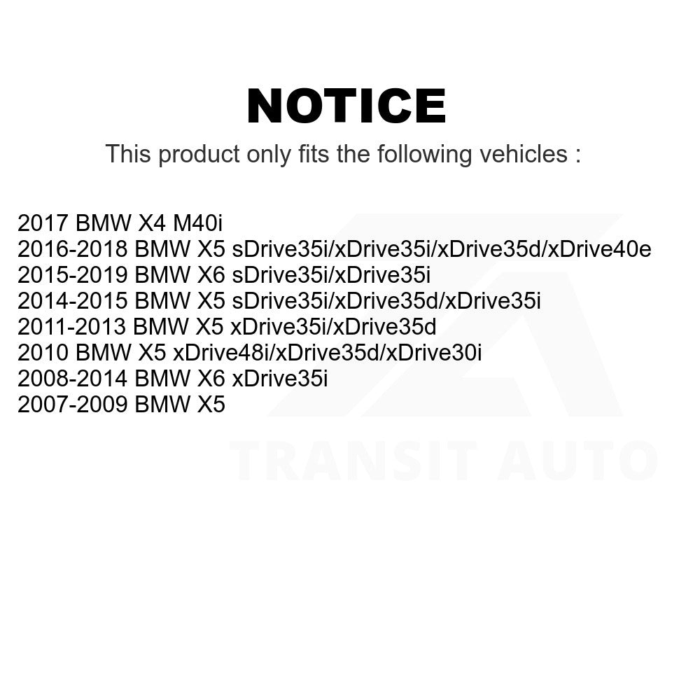 Front Semi-Metallic Disc Brake Pads NWF-PRM1294 For BMW X5 X6 X4