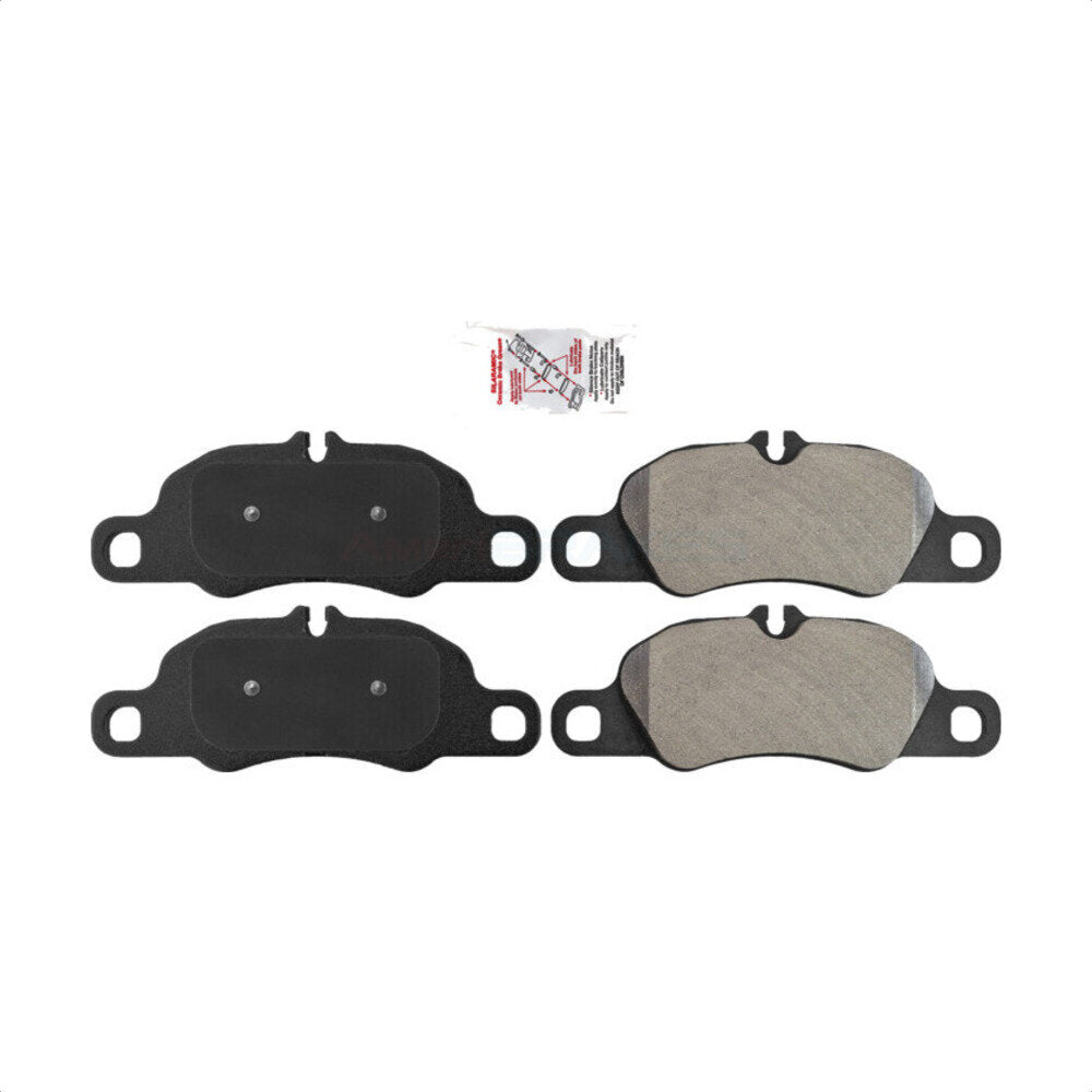 Front Semi-Metallic Disc Brake Pads NWF-PRM1389 For Porsche 911 Boxster Cayman 718