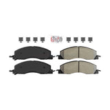 Front Semi-Metallic Disc Brake Pads NWF-PRM1399 For Ram 2500 3500 1500 Dodge