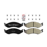 Front Semi-Metallic Disc Brake Pads NWF-PRM477 For Jeep Wrangler Cherokee Grand Comanche Wagoneer TJ