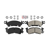 Front Semi-Metallic Disc Brake Pads NWF-PRM52 For Chevrolet Astro GMC Caprice C10 G20 Buick K10 Safari Cadillac C1500 K20 Roadmaster C20 G2500 Oldsmobile LeSabre Fleetwood R10 Blazer Brougham Jeep K5