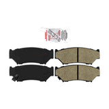Front Semi-Metallic Disc Brake Pads NWF-PRM556 For Tracker Chevrolet Suzuki Sidekick Geo Vitara Hyundai Scoupe
