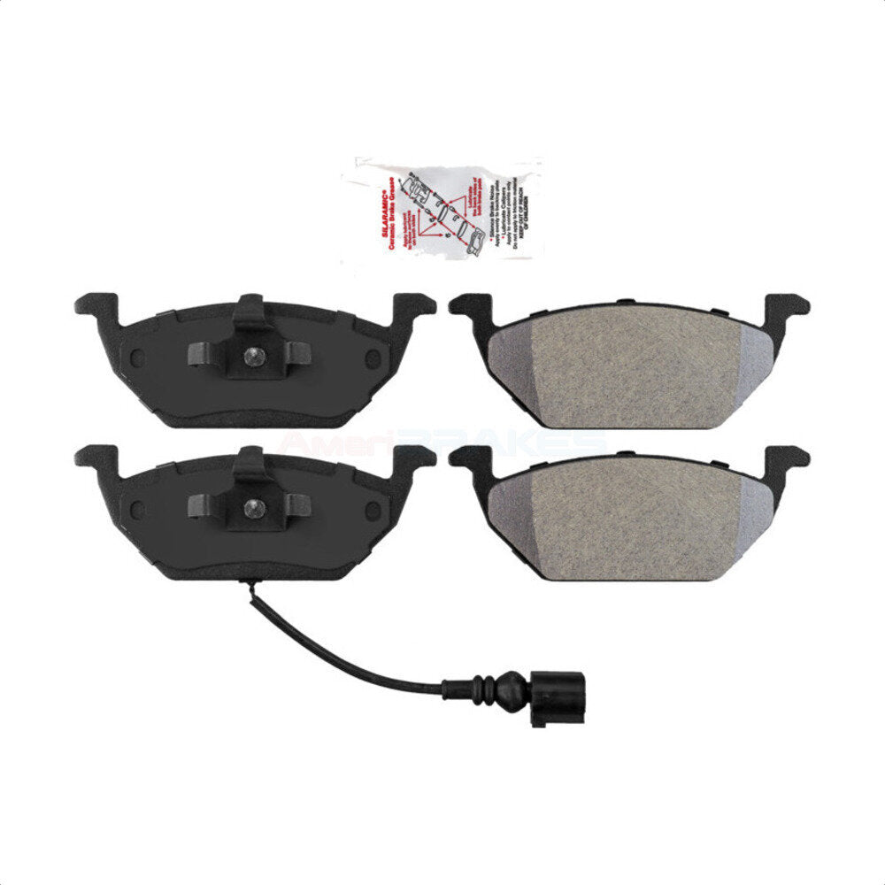 Front Semi-Metallic Disc Brake Pads NWF-PRM768A For Volkswagen Jetta Beetle Golf City