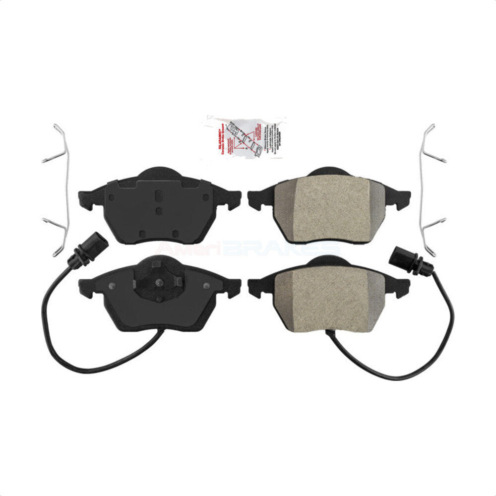 Front Semi-Metallic Disc Brake Pads NWF-PRM840 For Audi Volkswagen Passat A4 Quattro A6 RS6 S4 S6