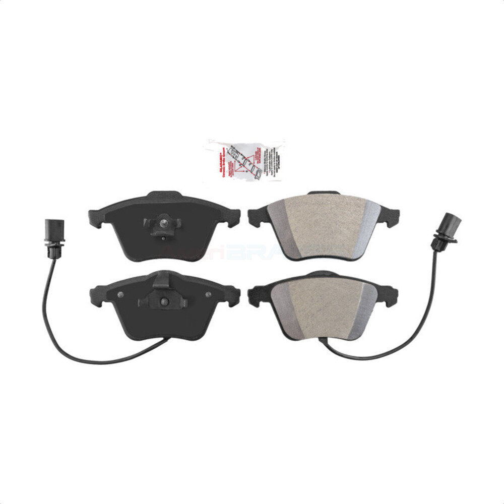 Front Semi-Metallic Disc Brake Pads NWF-PRM915A For Mazda 3 Volvo S40 C70 Audi A6 Quattro V50