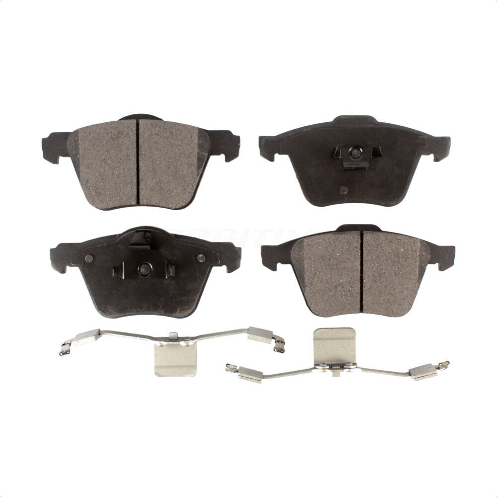 Front Semi-Metallic Disc Brake Pads PPF-D1003 For 2003-2014 Volvo XC90 With 336mm Diameter Rotor