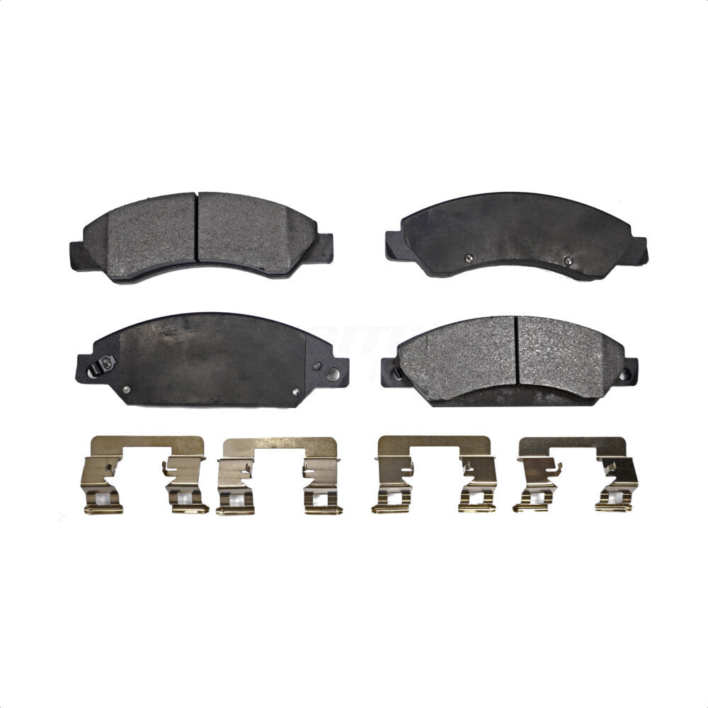 Front Semi-Metallic Disc Brake Pads PPF-D1092 For 2007-2007 Chevrolet Tahoe GMC Suburban 1500 Yukon Cadillac Avalanche XL Escalade ESV EXT