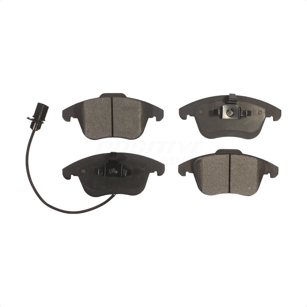Front Semi-Metallic Disc Brake Pads PPF-D1535A For 2010-2010 Audi A5 Quattro With 314mm Diameter Rotor