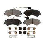 Front Semi-Metallic Disc Brake Pads PPF-D1540 For Ram ProMaster 1500 2500 3500
