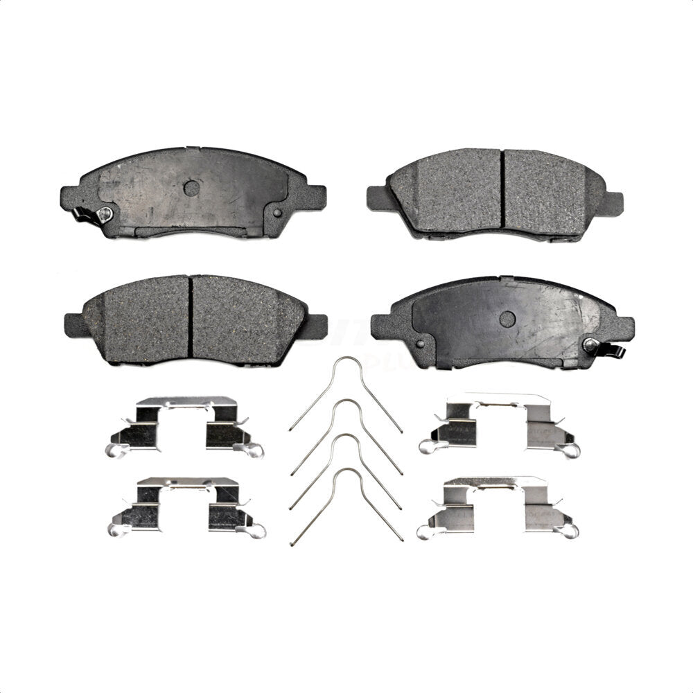 Front Semi-Metallic Disc Brake Pads PPF-D1592 For Nissan Versa Note Micra