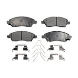 Front Semi-Metallic Disc Brake Pads PPF-D1592 For Nissan Versa Note Micra