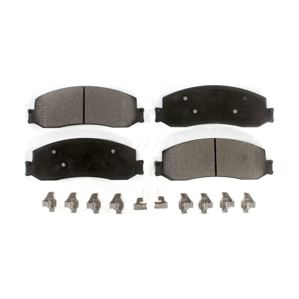 Front Semi-Metallic Disc Brake Pads PPF-D1631A For Ford F-250 Super Duty F-350