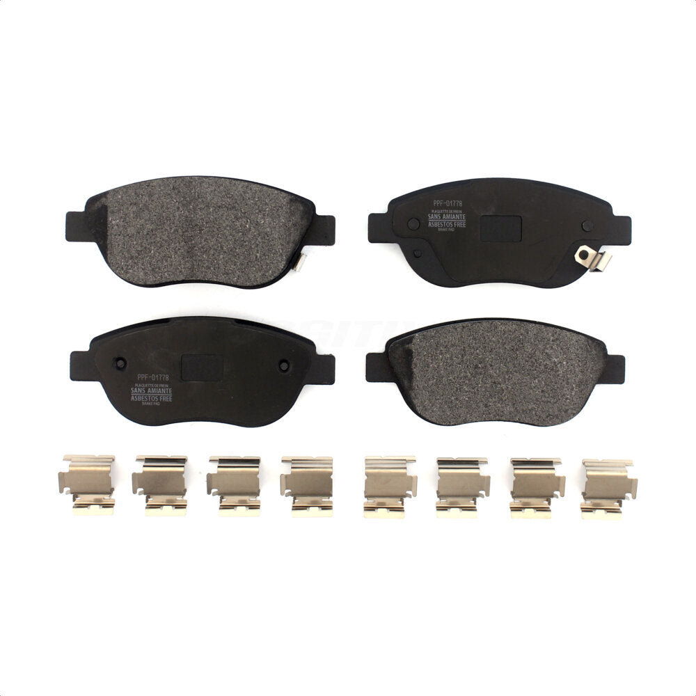Front Semi-Metallic Disc Brake Pads PPF-D1778 For Fiat 500
