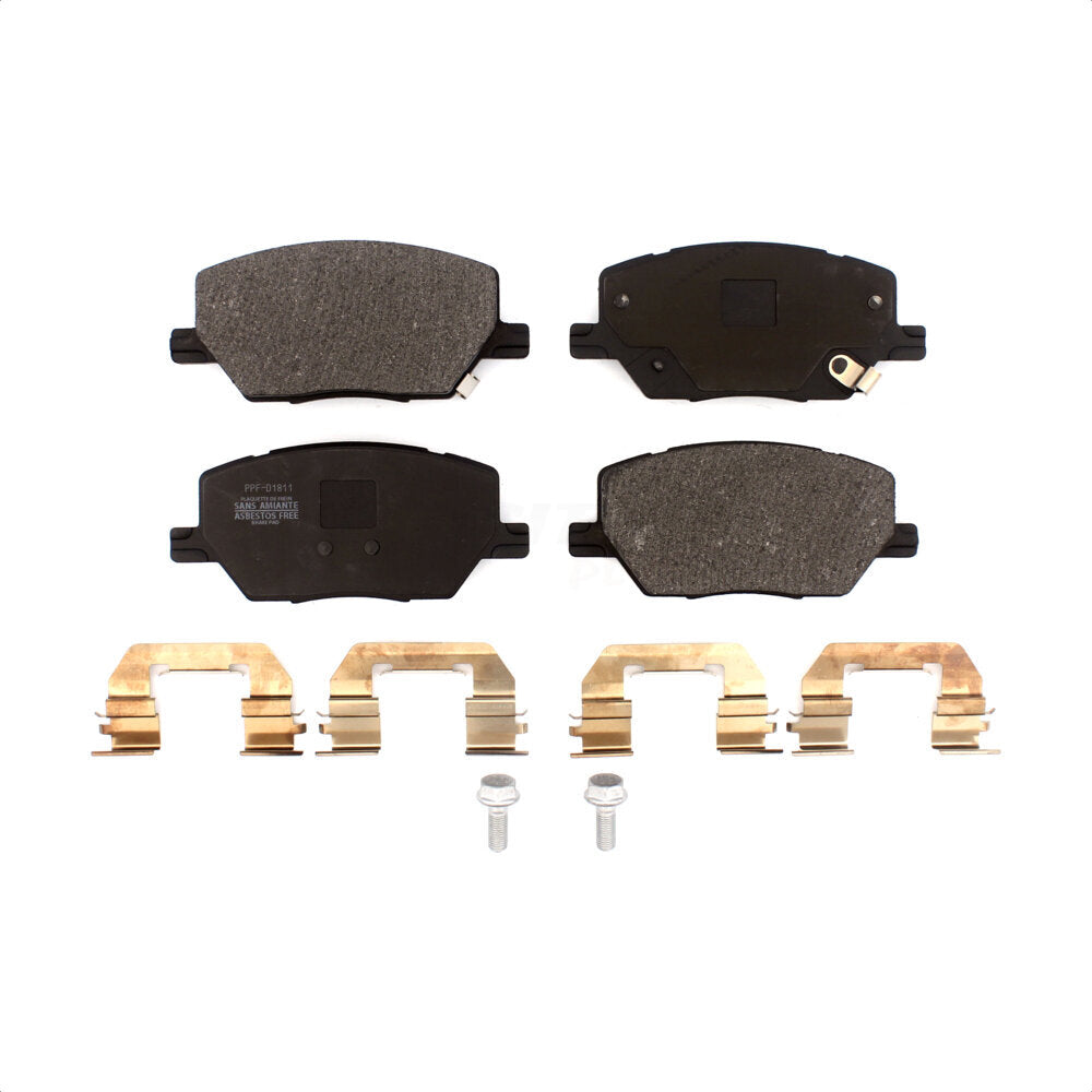 Front Semi-Metallic Disc Brake Pads PPF-D1811 For Jeep Renegade Compass Fiat 500X