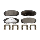 Front Semi-Metallic Disc Brake Pads PPF-D1814 For 2015-2020 Kia Sedona