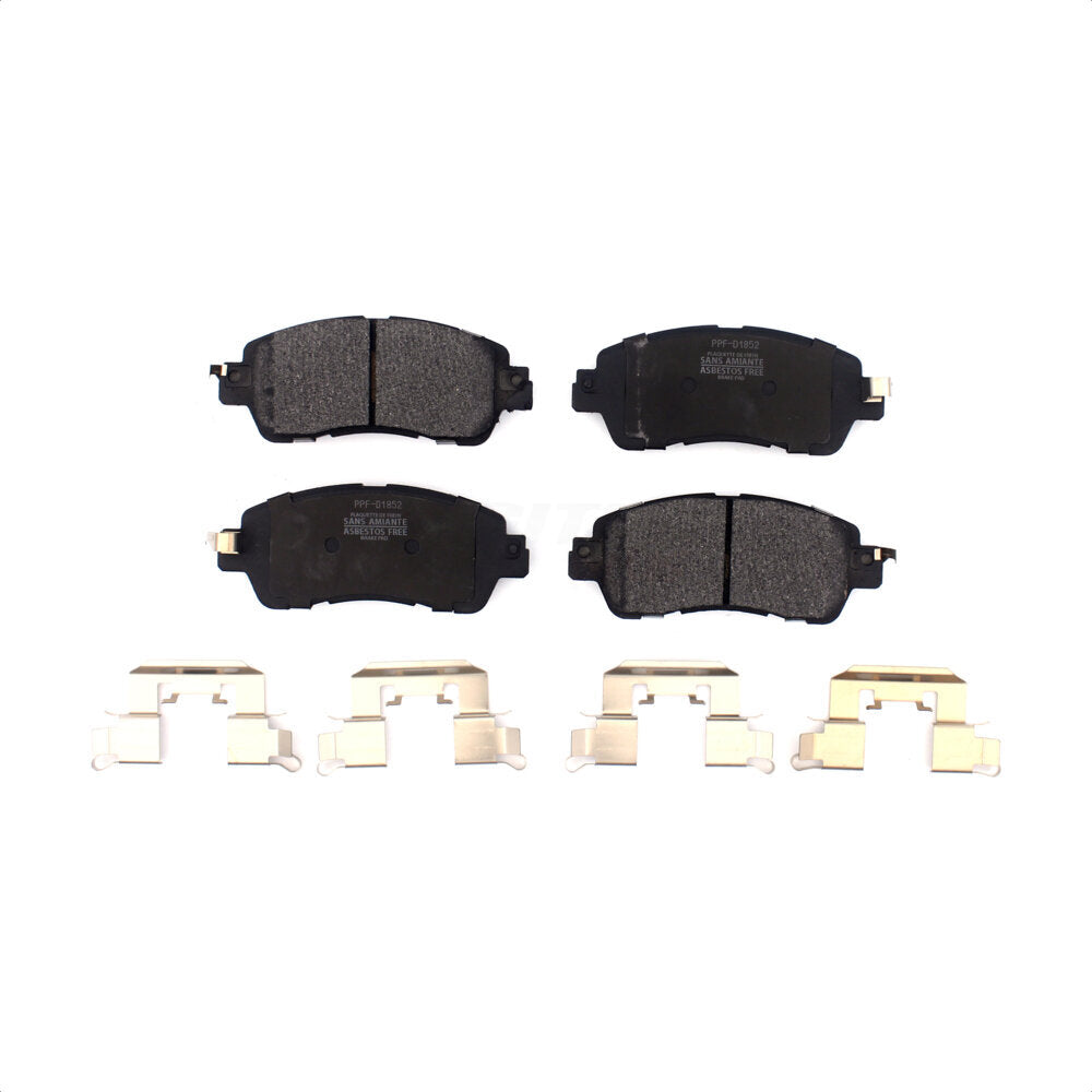 Front Semi-Metallic Disc Brake Pads PPF-D1852 For Toyota Yaris iA Scion