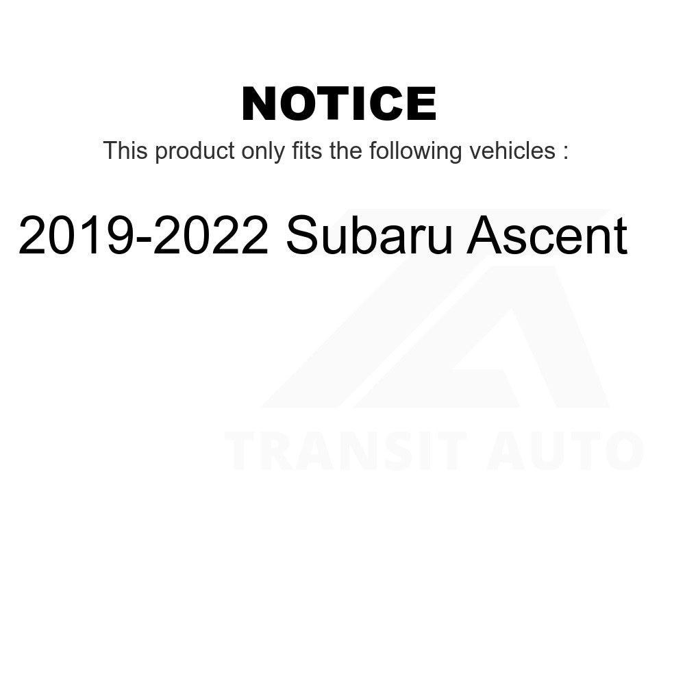 Front Semi-Metallic Disc Brake Pads PPF-D2170 For 2019-2022 Subaru Ascent