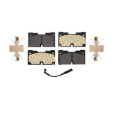 Front Semi-Metallic Disc Brake Pads PPF-D2173 For Chevrolet Silverado 1500 GMC Sierra Cadillac Tahoe Yukon Escalade Suburban XL ESV LTD Limited