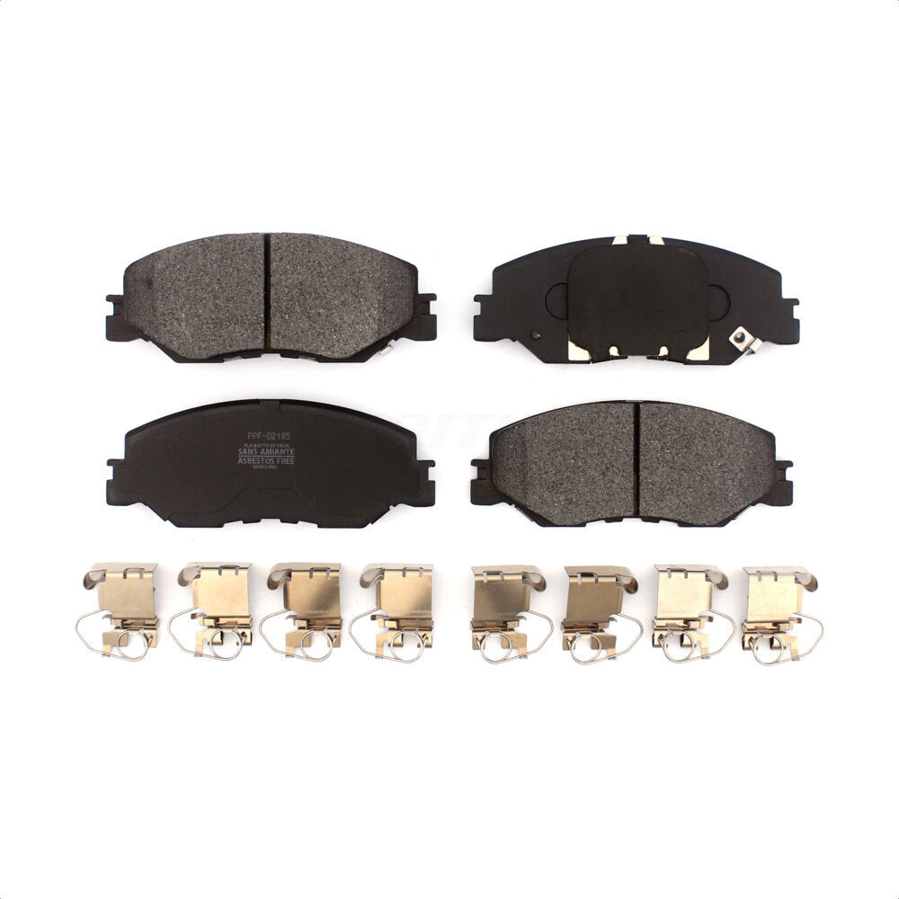 Front Semi-Metallic Disc Brake Pads PPF-D2185 For Honda Insight Civic