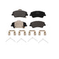 Front Semi-Metallic Disc Brake Pads PPF-D2190 For Hyundai Accent Kia Rio