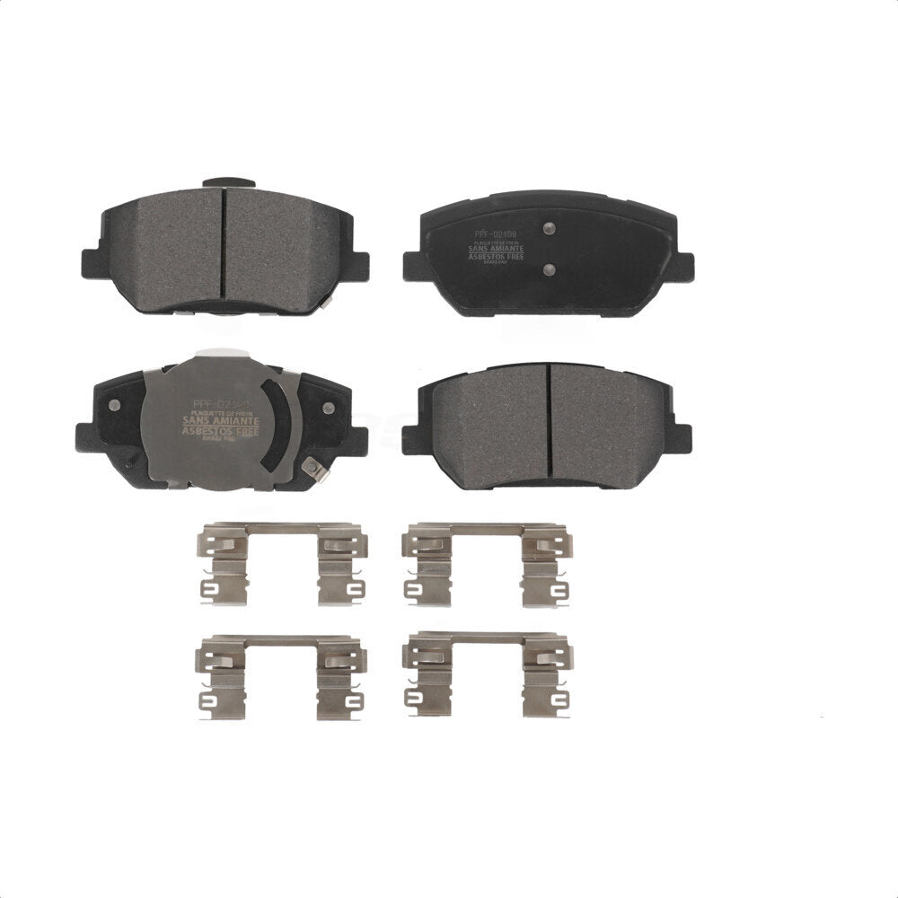 Front Semi-Metallic Disc Brake Pads PPF-D2198 For 2019-2020 Hyundai Santa Fe